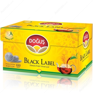 resm DOĞUŞ BLACK LABEL DEMLİK POŞET 100X3,2 GR