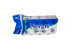 Resim NERGİS TUVALET KAĞIDI 8 Lİ 8X6 PK