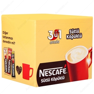 resm NESCAFE 3 Ü1 ARADA 48 Lİ MİLK FOAMY SÜTLÜ