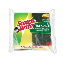 Resim SCOTCH BRİTE BULAŞIK SÜNGERİ 2 Lİ